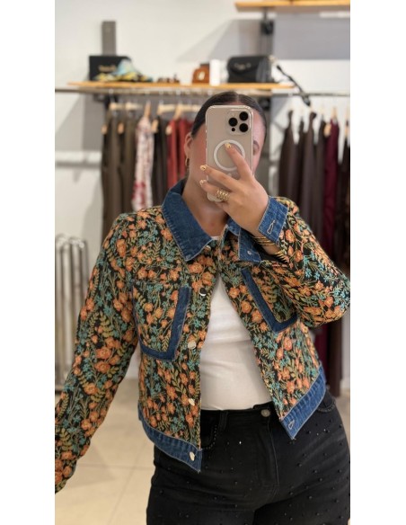CHAQUETA FLORAL VAQUERA