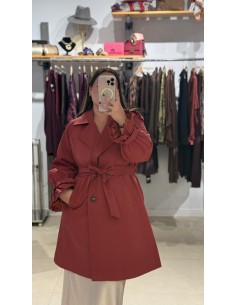 GABARDINA COLOR TEJA