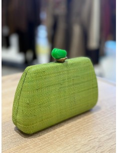CARTERA DE MANO VERDE
