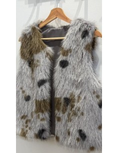 CHALECO DE PELO DALMATAN