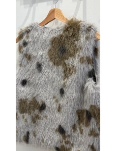 CHALECO DE PELO DALMATAN 2