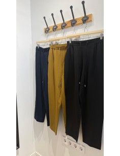 PANTALÓN PINZA CON CORDÓN