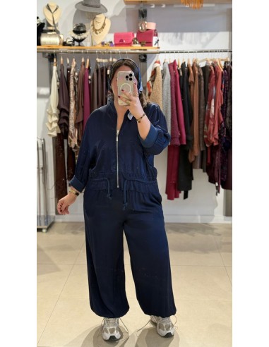 BOMBER SATINADA AZUL ELEÉCTRICO