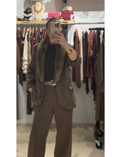 BLAZER CON PELOS DE QUITA Y PON