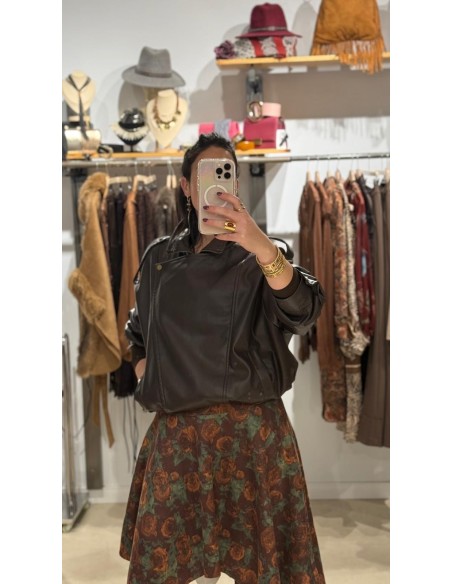 CHAQUETA BOMBER DE POLIPIEL