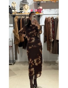 VESTIDO TULL ESTAMPADO