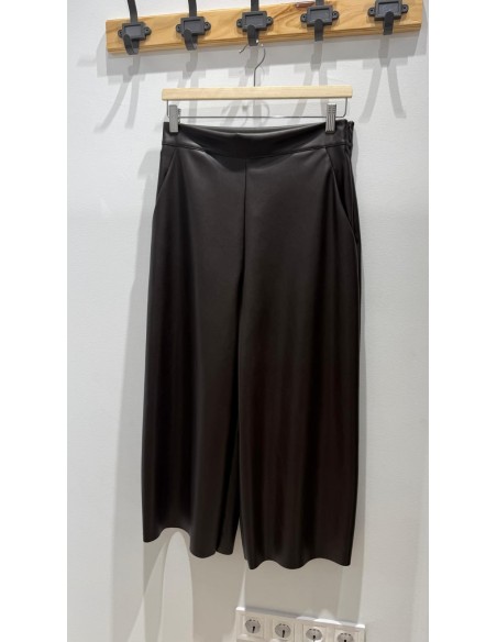 PANTALÓN POLIPIEL MARRÓN