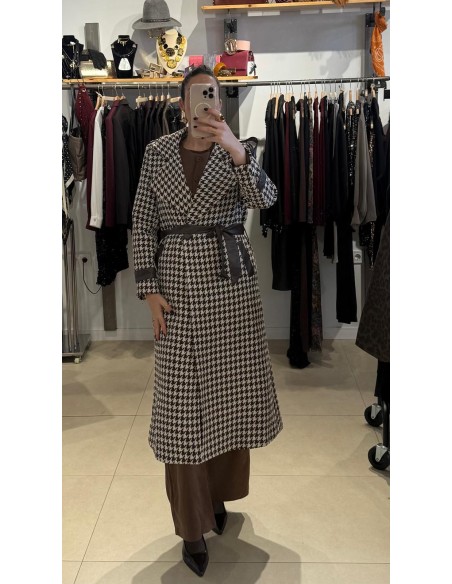 ABRIGO PATITA DE GALLO