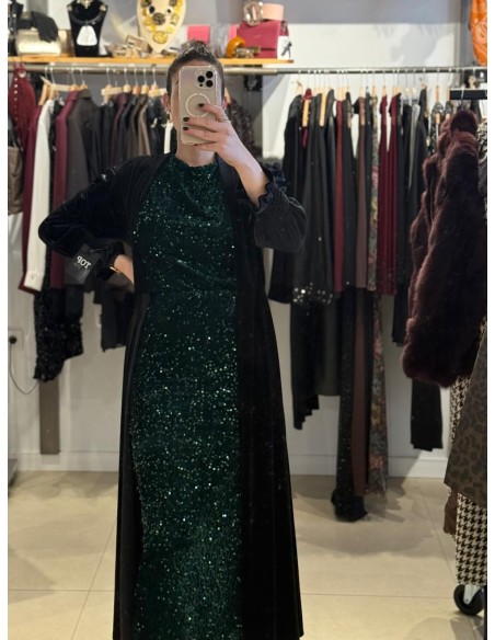 CONJUNTO DE DOS PIEZAS LENTEJUELAS