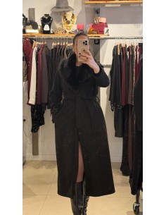 ABRIGO LARGO CON PELOS