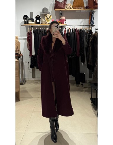 ABRIGO LARGO CON PELOS