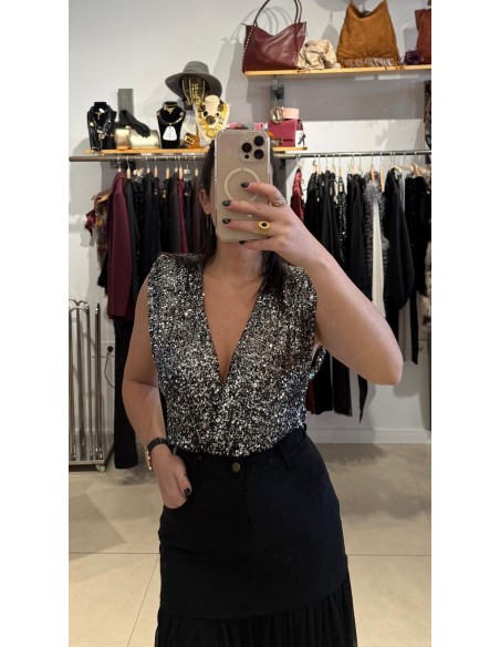 BODY LENTEJUELAS PLATA