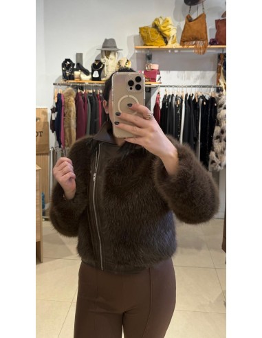 ABRIGO PELOS MARRÓN