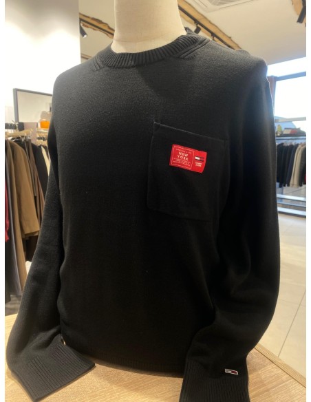 JERSEY TOMMY JEANS NEGRO