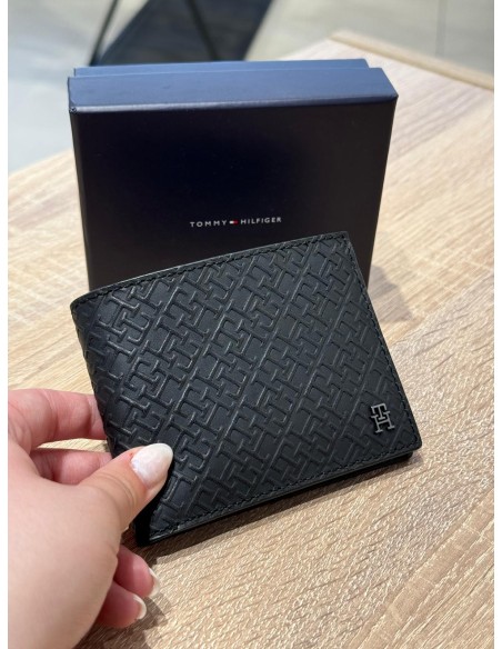CARTERA TOMMY HOMBRE NEGRA
